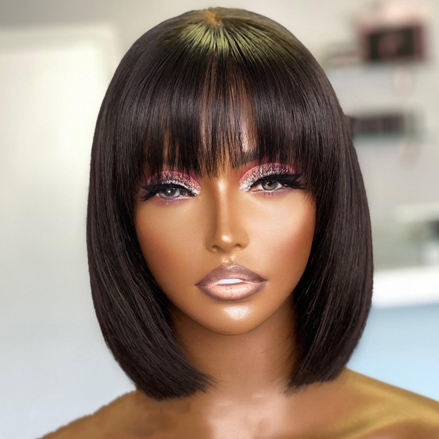 Su Bob's Human Hair Lace Wig Su Bob's Human Hair Lace Wig